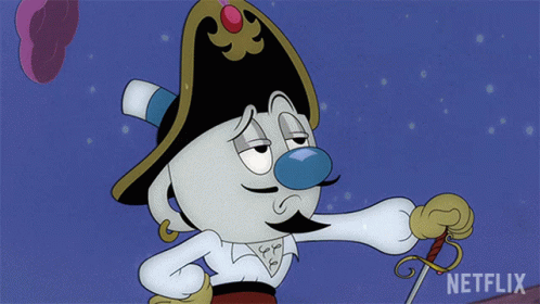 A Cartoon Character Holding A Sword With Netflix Written On The Bottom Right GIF