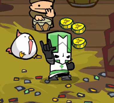 A Cartoon Character In A Green And White Outfit Giving A Devil Horns Gesture GIF