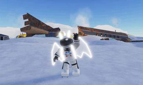 A Cartoon Character In A Space Suit With Wings GIF