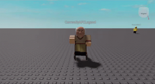 Cartoon Character In Wheelchair CurrentlyAFC Legend GIF