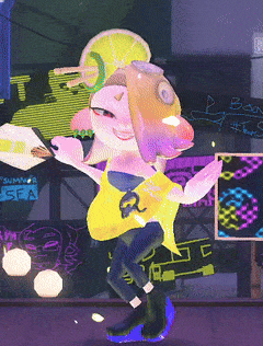 A Cartoon Character In A Yellow Shirt With The Number 2 On It GIF