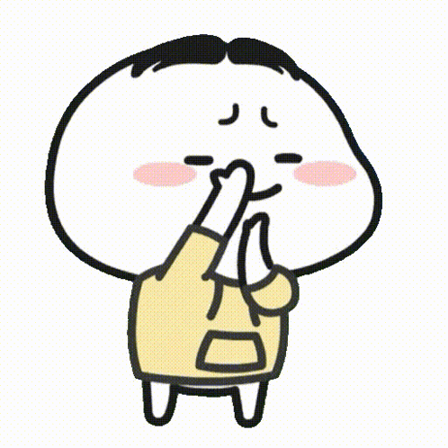 A Cartoon Character Is Covering His Face With His Hand GIF