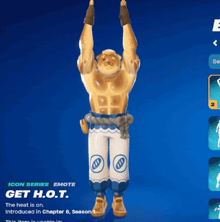 A Cartoon Character Is Dancing With The Words Get H.o.t. Below Him GIF