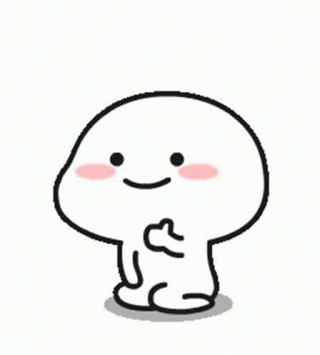 A Cartoon Character Is Giving A Thumbs Up Sign With His Hands . GIF