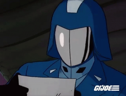 A Cartoon Character Is Holding A Piece Of Paper Over His Chest . GIF