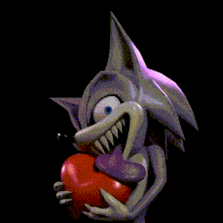 A Cartoon Character Is Holding A Red Heart GIF