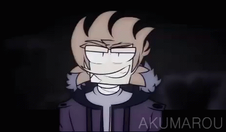 A Cartoon Character Is Making A Funny Face With His Mouth Open And His Tongue Sticking Out . GIF