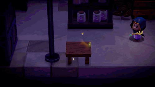 A Cartoon Character Is Standing In A Room With A Glowing Object In The Middle GIF