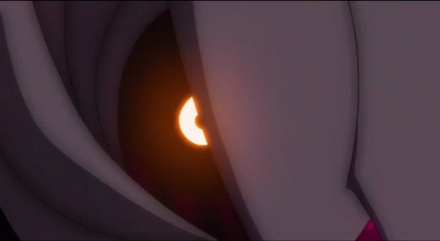 A Cartoon Character Is Standing In Front Of The Sun GIF