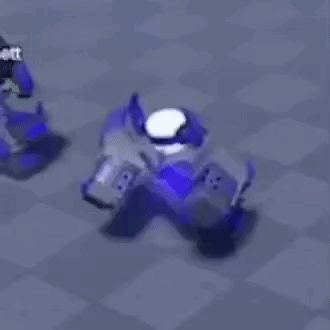 A Cartoon Character Is Standing On A Checkered Floor . GIF