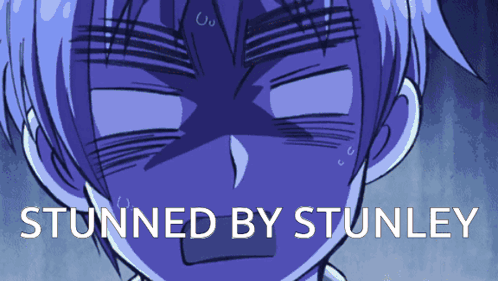 A Cartoon Character Is Stunned By Stuney GIF