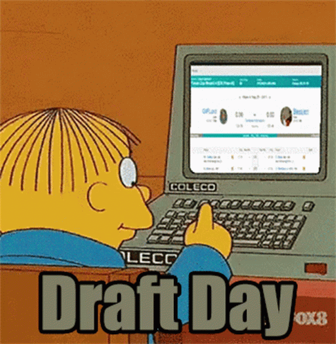 A Cartoon Character Is Typing On A Coleco Keyboard GIF