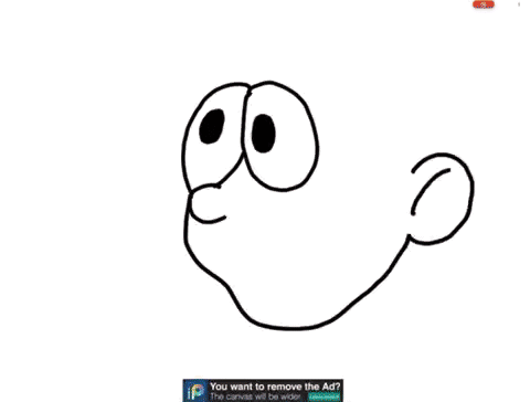 A Cartoon Character Is Wearing A Black Shirt That Says Loaded GIF