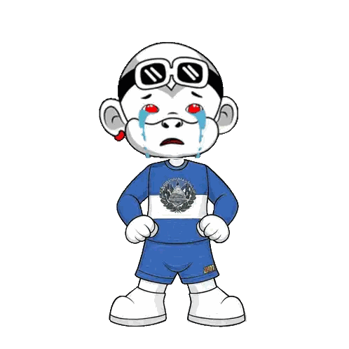 a cartoon character is wearing a shirt with el salvador on it