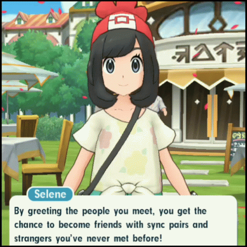 A Cartoon Character Named Selene Is Talking To Someone GIF