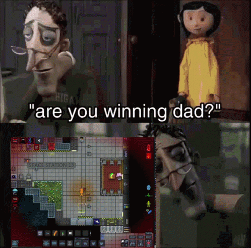 Cartoon Saying Are You Winning Dad GIF