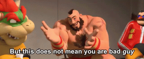 Cartoon Says Not All Bad Guys GIF