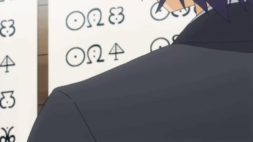 A Cartoon Character Says " Didn 'T You Hear Me " While Touching Another Person 'S Shoulder GIF