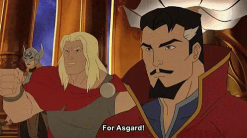 Cartoon Character Saying For Asgard GIF