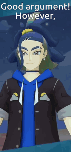 A Cartoon Character Says Good Argument However N. GIF