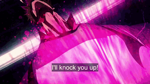 A Cartoon Character Says I 'Ll Knock You Up GIF