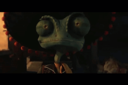A Cartoon Character Says I Stand Corrected In Front Of A Dark Background GIF