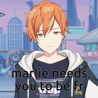 A Cartoon Character Says Marlie Needs You To Be GIF