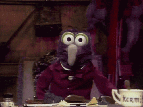 a cartoon character says that a joke is definitely making a comeback