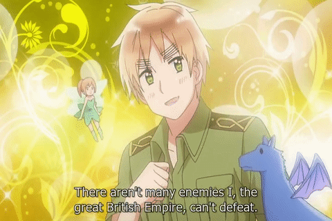 A Cartoon Character Says There Aren 'T Many Enemies I The Great British Empire Cant Defeat GIF