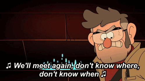 A Cartoon Character Says We 'Ll Meet Again GIF