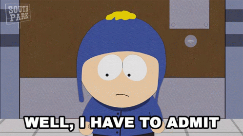 Cartoon Saying Well I Have To Admit GIF