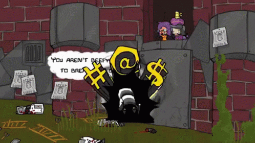 A Cartoon Character Says You Aren 'T To Bap GIF