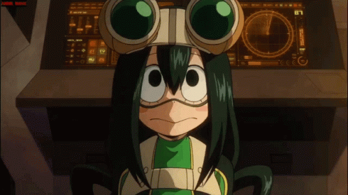 A Cartoon Character Wearing A Goggles And A Green Shirt GIF