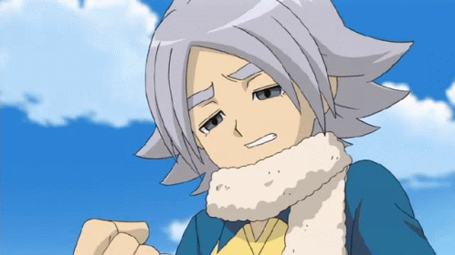 A Cartoon Character Wearing A Scarf And A Blue Jacket GIF