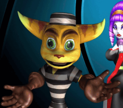 A Cartoon Character Wearing A Striped Shirt And Hat GIF