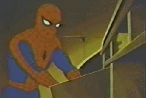 A Cartoon Character Wearing A Yellow Hat With The Words #Swag On It GIF