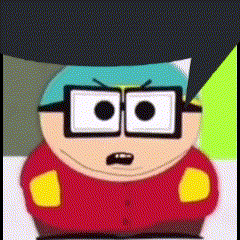 A Cartoon Character Wearing Glasses And A Hat Is Looking Angry . GIF