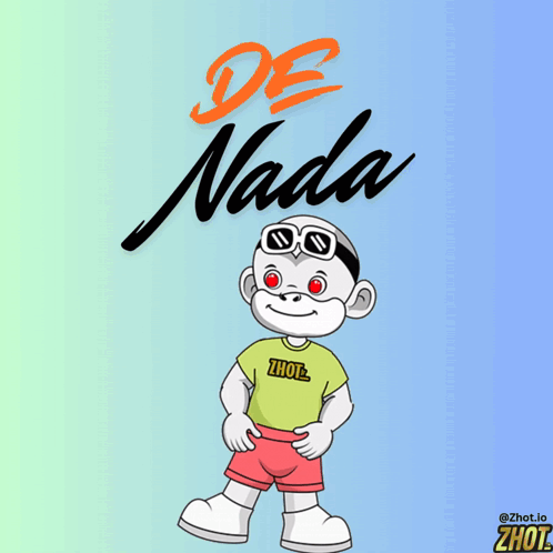 A Cartoon Character Wearing Sunglasses And A Yellow Shirt That Says Zhot GIF