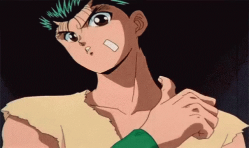 A Cartoon Character With A Bandage On His Face Is Standing In A Dark Room . GIF