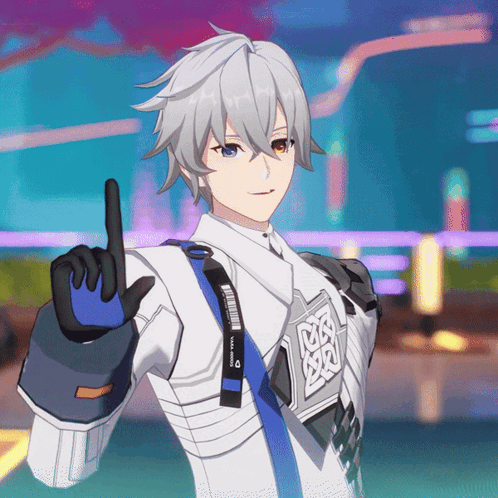 A Cartoon Character With A Barcode On His Sleeve That Says ' A ' On It GIF