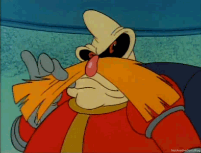 A Cartoon Character With A Big Orange Mustache Is Shown GIF