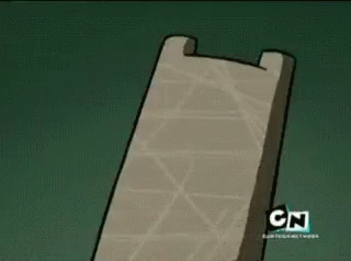 A Cartoon Character With A Cn Logo On The Bottom Right Corner GIF
