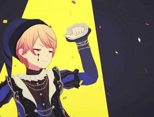 A Cartoon Character With A Cross On His Forehead Giving The Middle Finger GIF