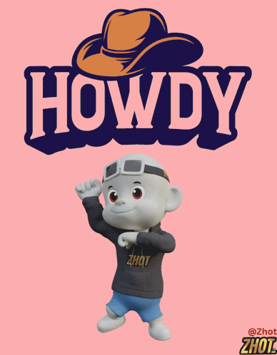 A Cartoon Character With A Hoodie That Says Zhot GIF