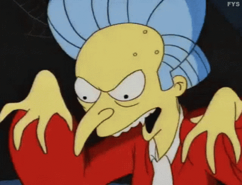 A Cartoon Character With A Long Nose Is Making A Funny Face . GIF
