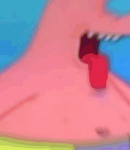 Cartoon Character With Long Tongue Out GIF