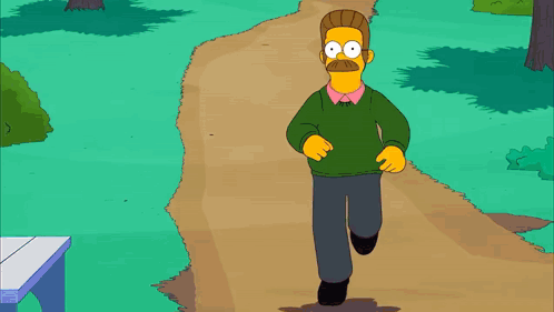 A Cartoon Character With A Mustache Is Pointing At The Viewer GIF