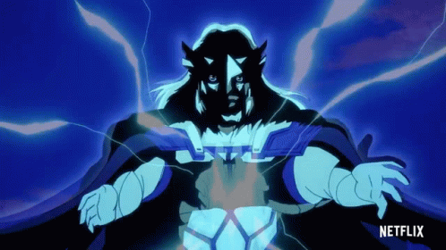 A Cartoon Character With A Netflix Logo On The Bottom Right GIF