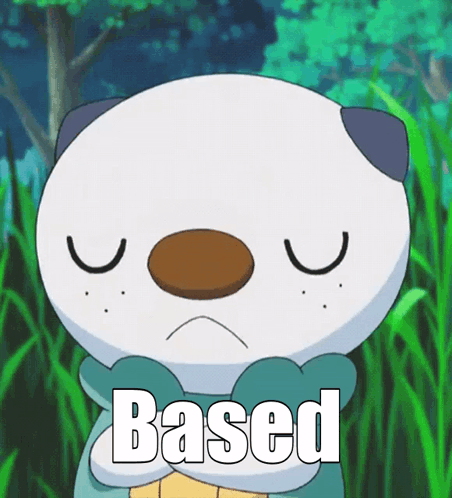 A Cartoon Character With A Sad Look On His Face And The Word Based Below It GIF