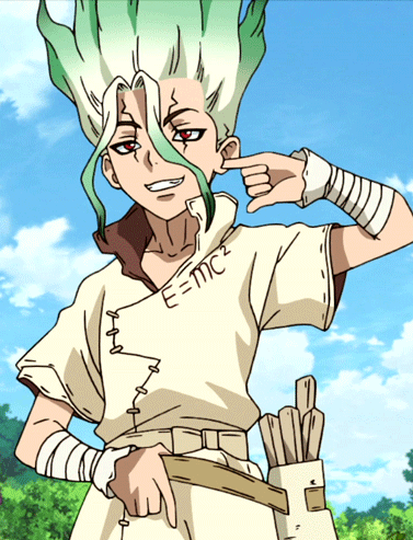 A Cartoon Character With A Shirt That Says E = Mc2 GIF